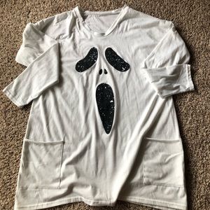 Long sleeve “scream” tunic